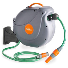 VonHaus stenski nosilec za cev 20m auto Roll-Up 