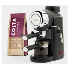 VonShef 4-barski espresso aparat Costa Coffee 800W