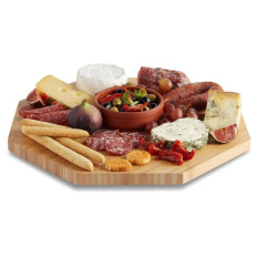 VonShef bambusova vrteča plošča Lazy Susan