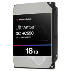 WD 18TB UltraStar DC HC550 3,5" SATA 6Gb/s 7200rpm 512MB HDD disk