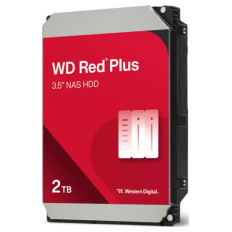 WD 2TB Red Plus 3,5" SATA 6Gb/s 5400rpm 64MB HDD disk