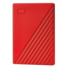 WD My Passport 2TB USB 3.0, rdeč