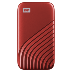 WD My Passport SSD 2TB, USB-C 3.2 rdeč