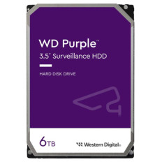 WD 6TB Purple 3,5" SATA 6Gb/s 5640rpm 256MB HDD disk