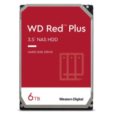 WD 6TB Red Plus 3,5" SATA 6Gb/s 5400rpm 256MB HDD disk