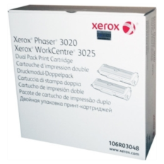 Xerox Toner, P3020/WC3025, dual 2*1.5k, črna