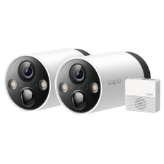 Zunanja nadzorna kamera TP-Link Tapo C420S2 2K QHD Wi-Fi - set 2 kamer + Smart Hub